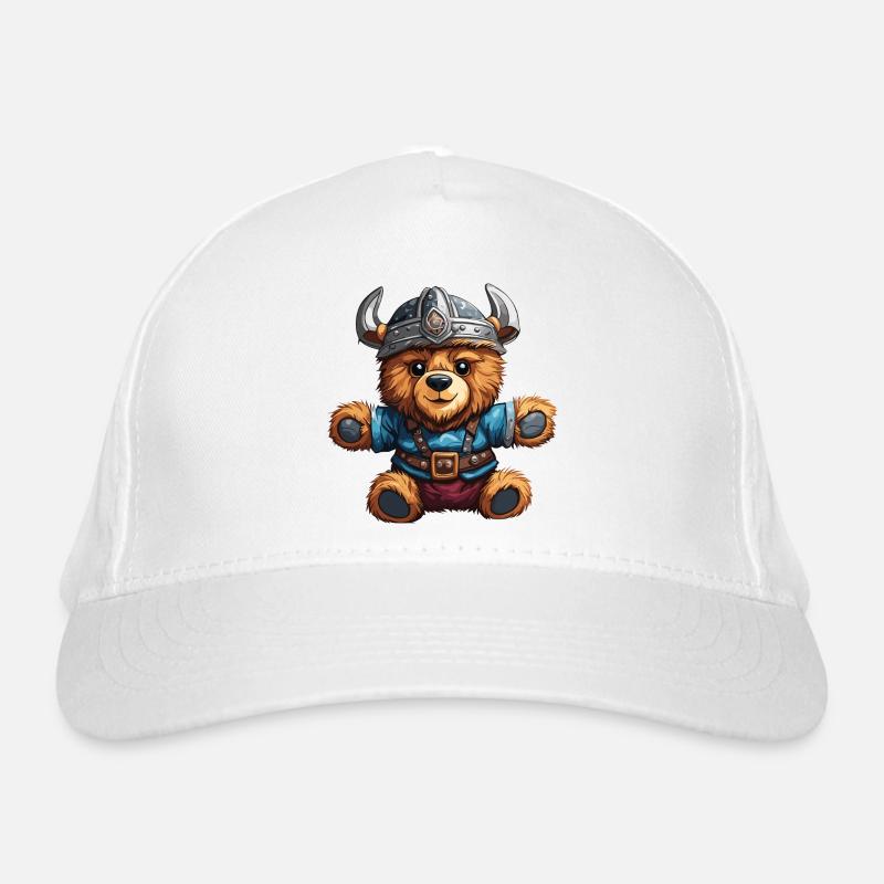 Teddybär / Kuscheltier / Stofftier / Geschenkidee Bio-Baseballkappe