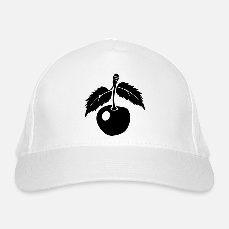 Kirsche Bio-Baseballkappe