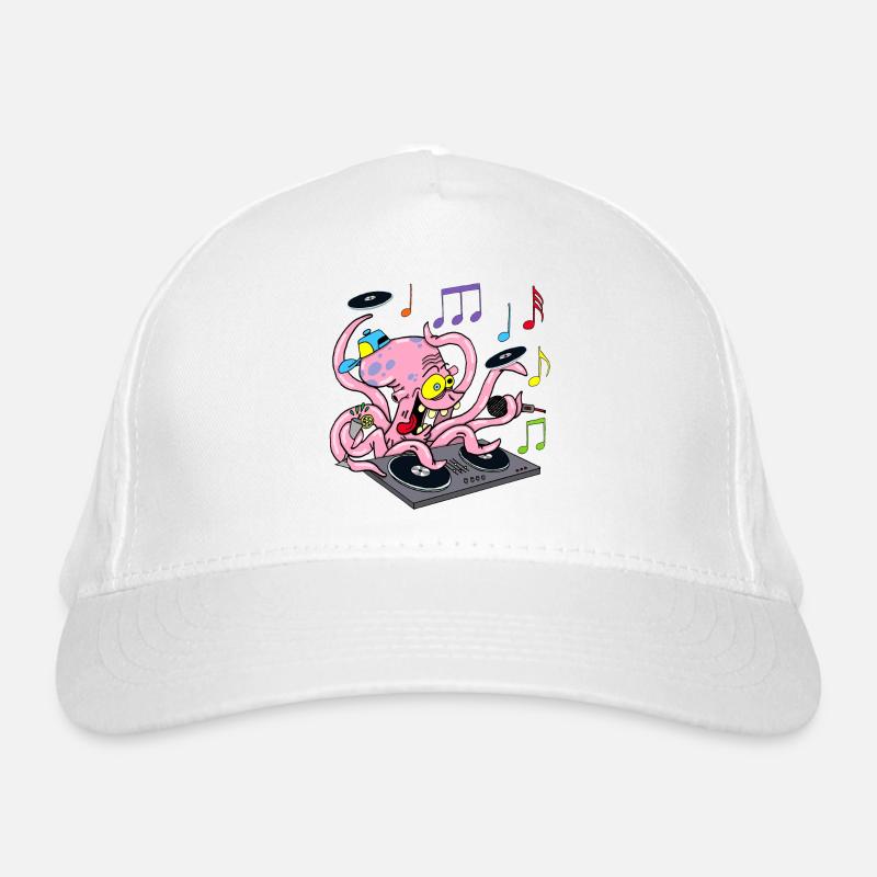 Deejay Oktopus Bio-Baseballkappe