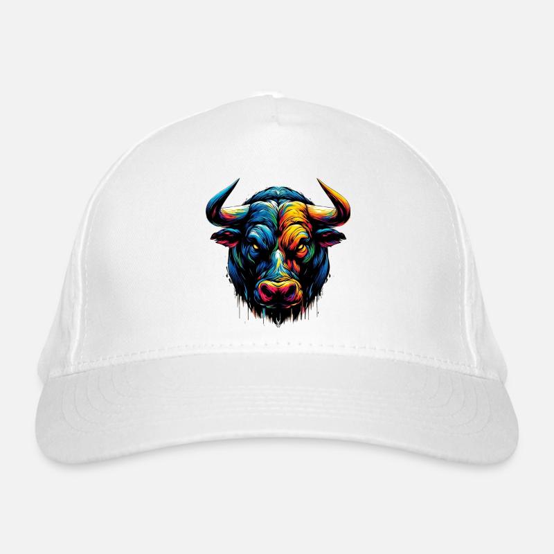 Stier Bio-Baseballkappe