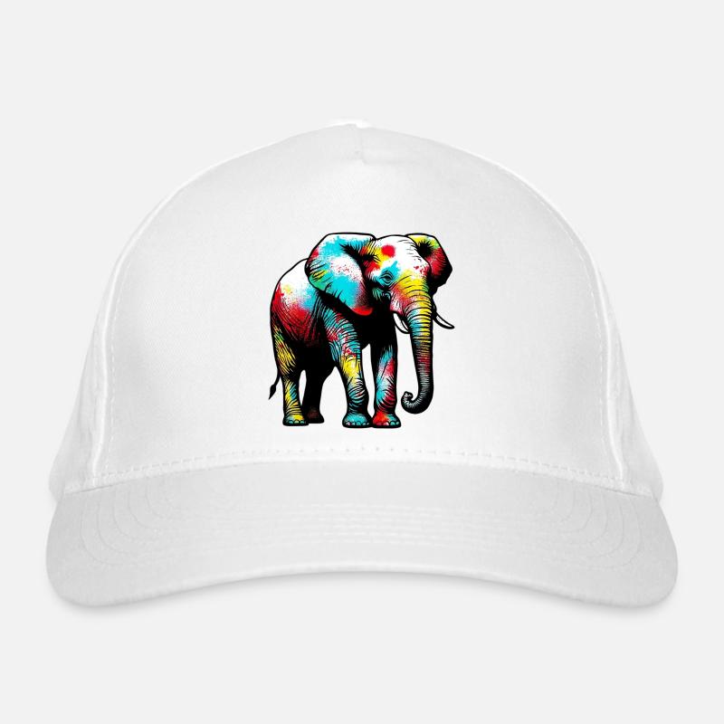 Éléphant Casquette classique bio