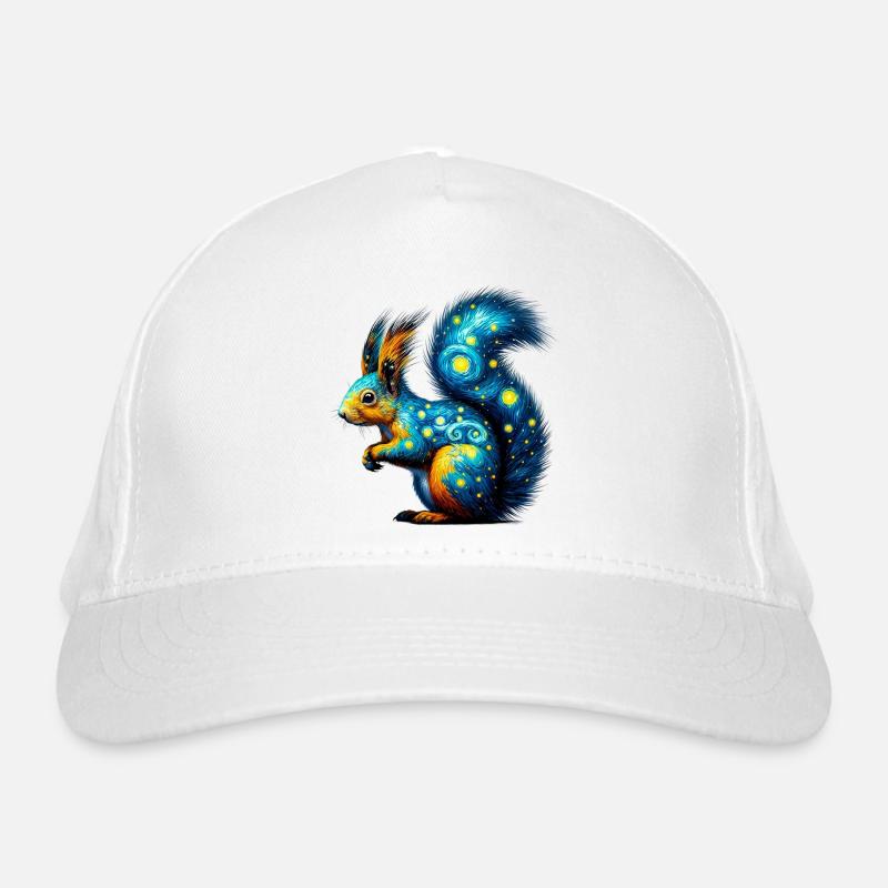 Eichhörnchen Bio-Baseballkappe