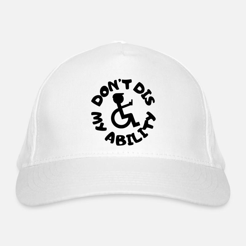 Leugne meine Behinderung nicht # Bio-Baseballkappe