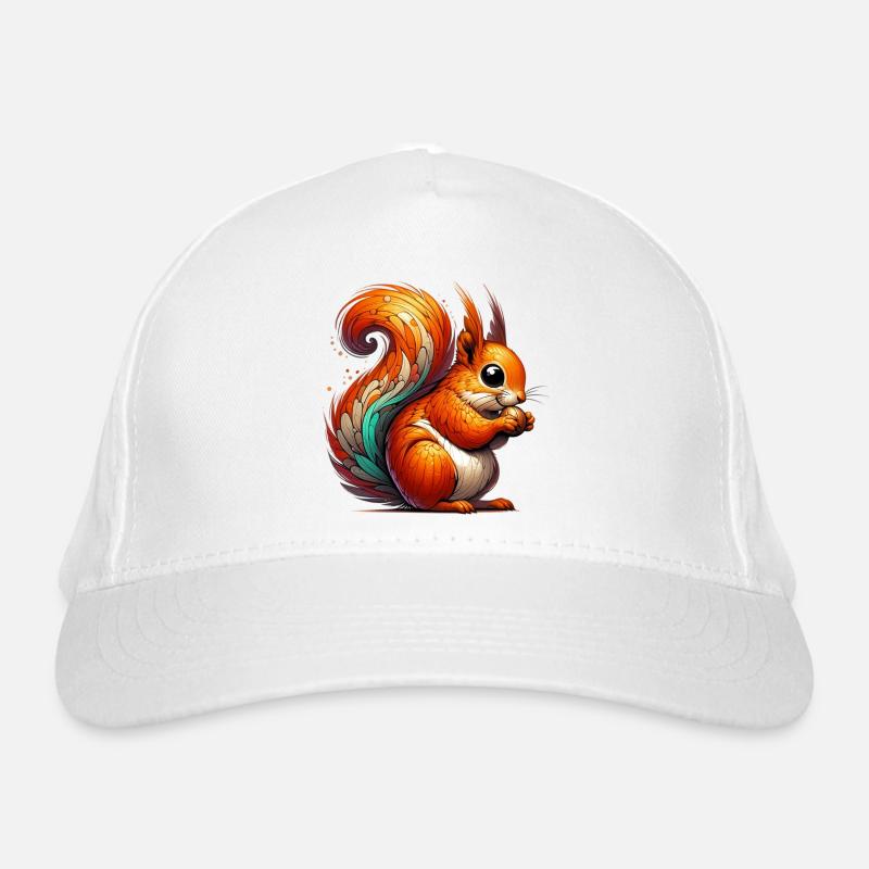 Squirrel Organic Baseball Cap