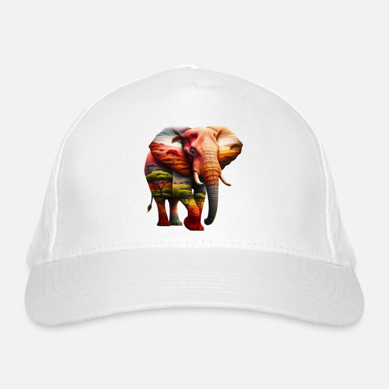 Éléphant Casquette classique bio