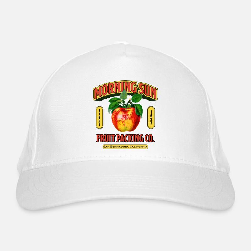 Morning Sun Fruit Label Bio-Baseballkappe