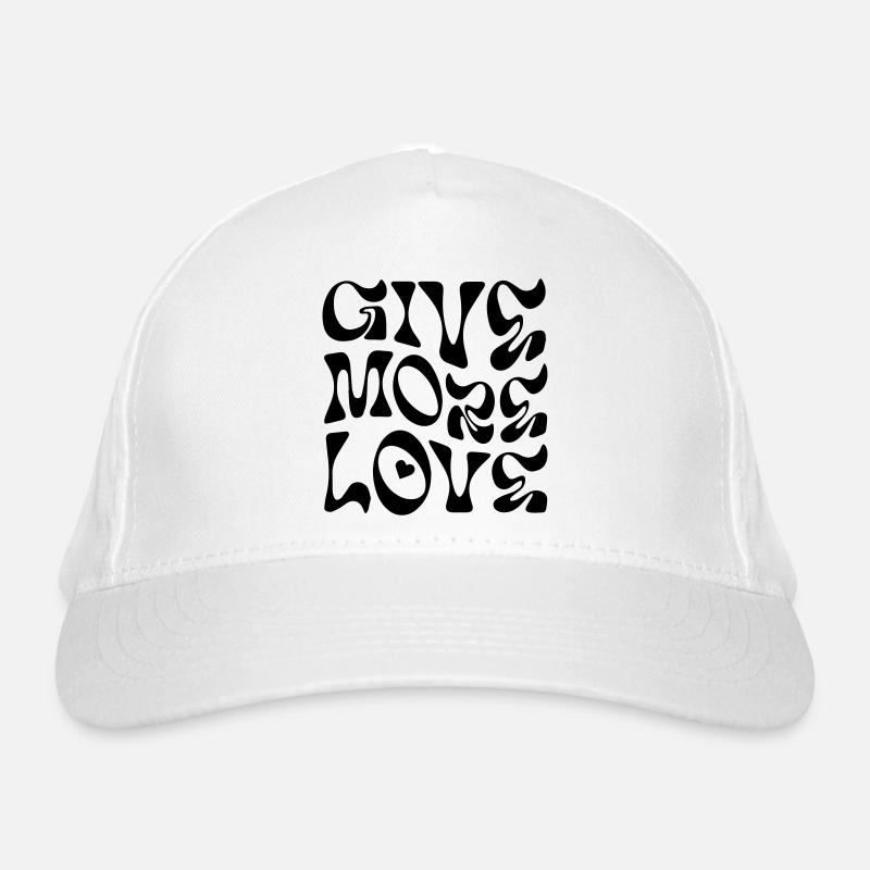 Give more love Casquette classique bio