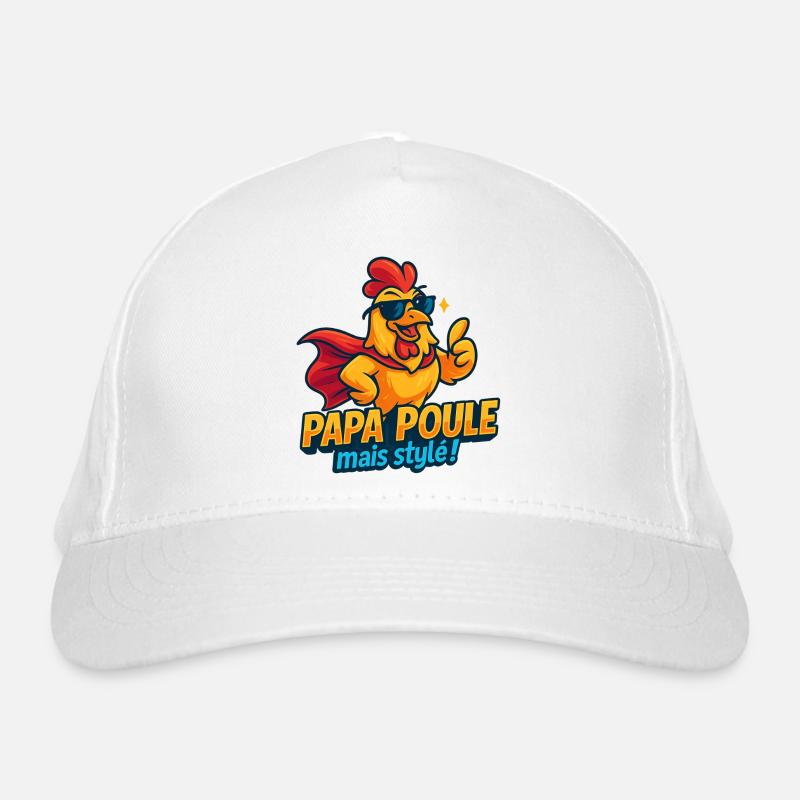 Chicken Style Mode Chic Bio-Baseballkappe