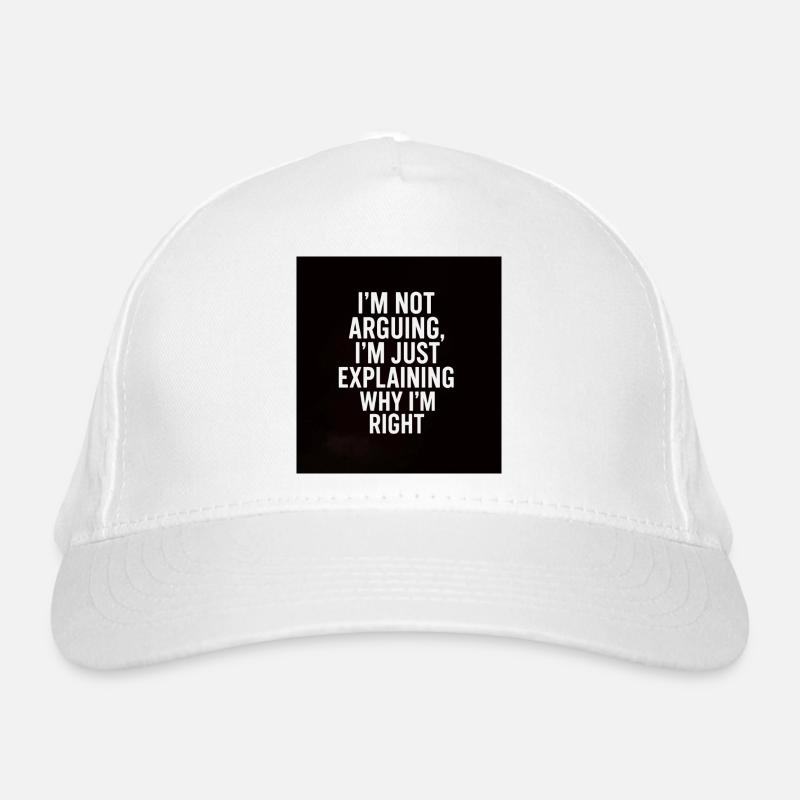 komisch Bio-Baseballkappe