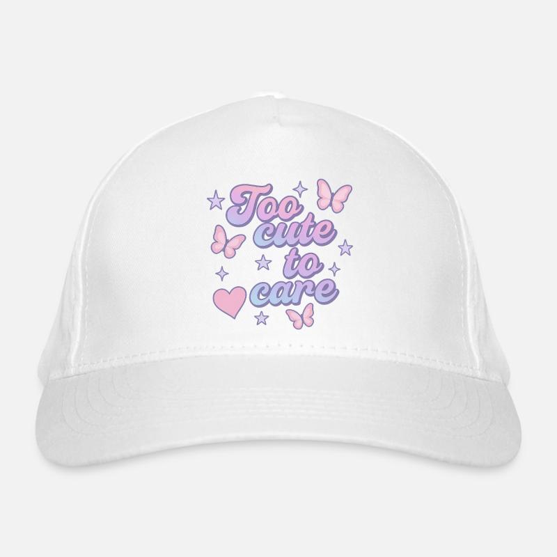 trop mignon pour s’en soucier Casquette classique bio
