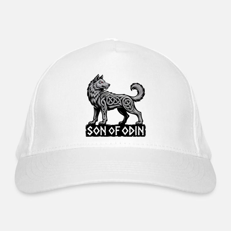 Son of Odin Wolf Organic Baseball Cap