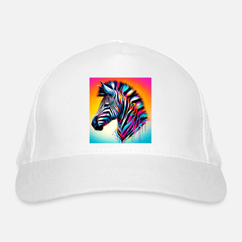zebra Organic Baseball Cap