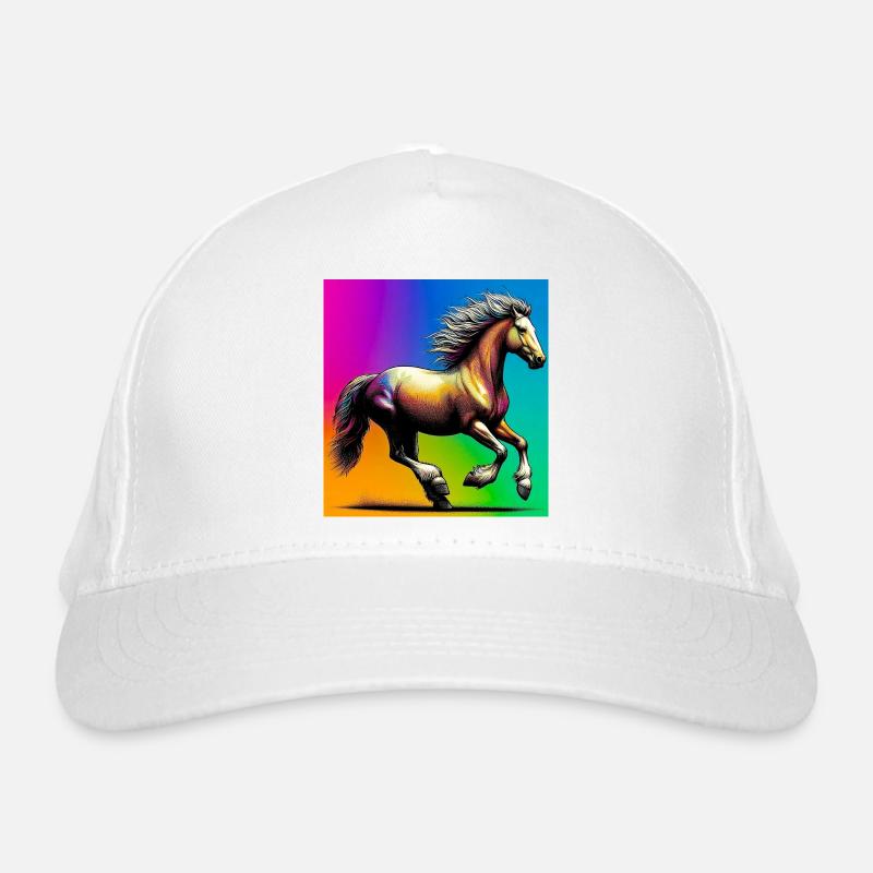 cheval Casquette classique bio