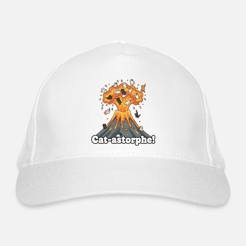 Volcan Cat-astrophe Casquette classique bio