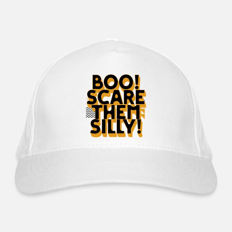 Boo Effrayez-les idiots Casquette classique bio