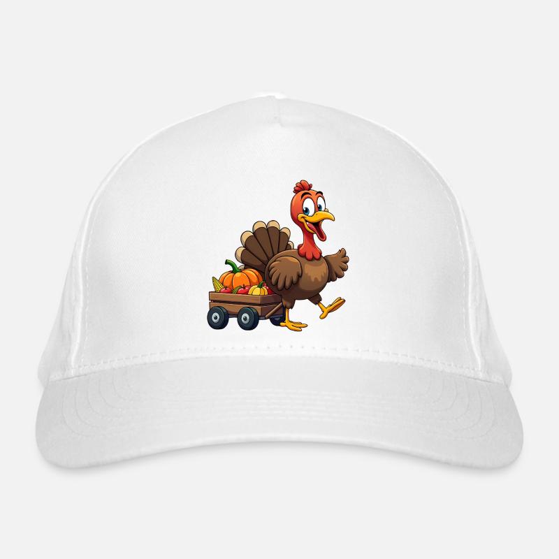 Thanksgiving Drôle Dinde de Thanksgiving Casquette classique bio