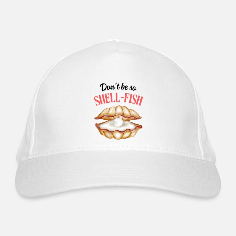 Perle de coquillages Casquette classique bio