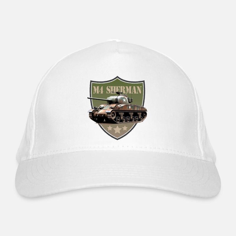 M4 Sherman Panzerwappen Bio-Baseballkappe