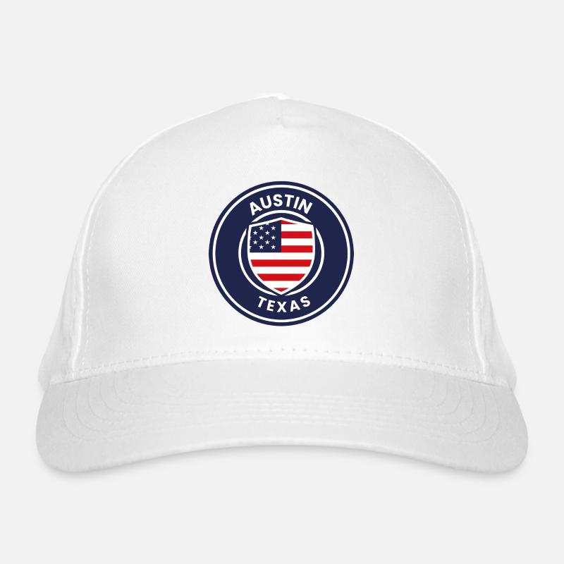 Austin Texas Shield Organic Baseball Cap