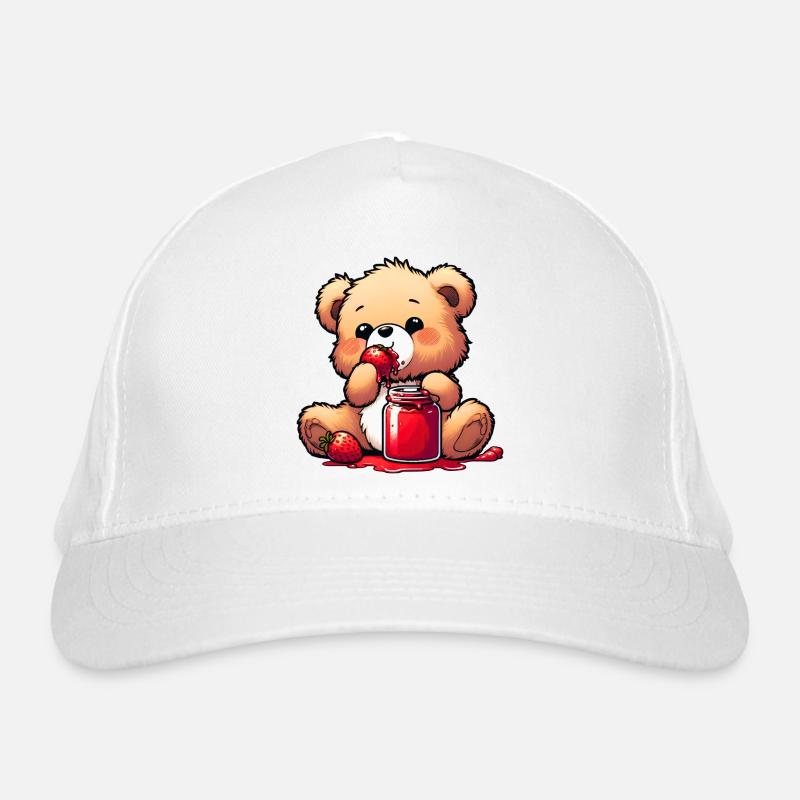 Bärchen Teddybär Bär Bio-Baseballkappe