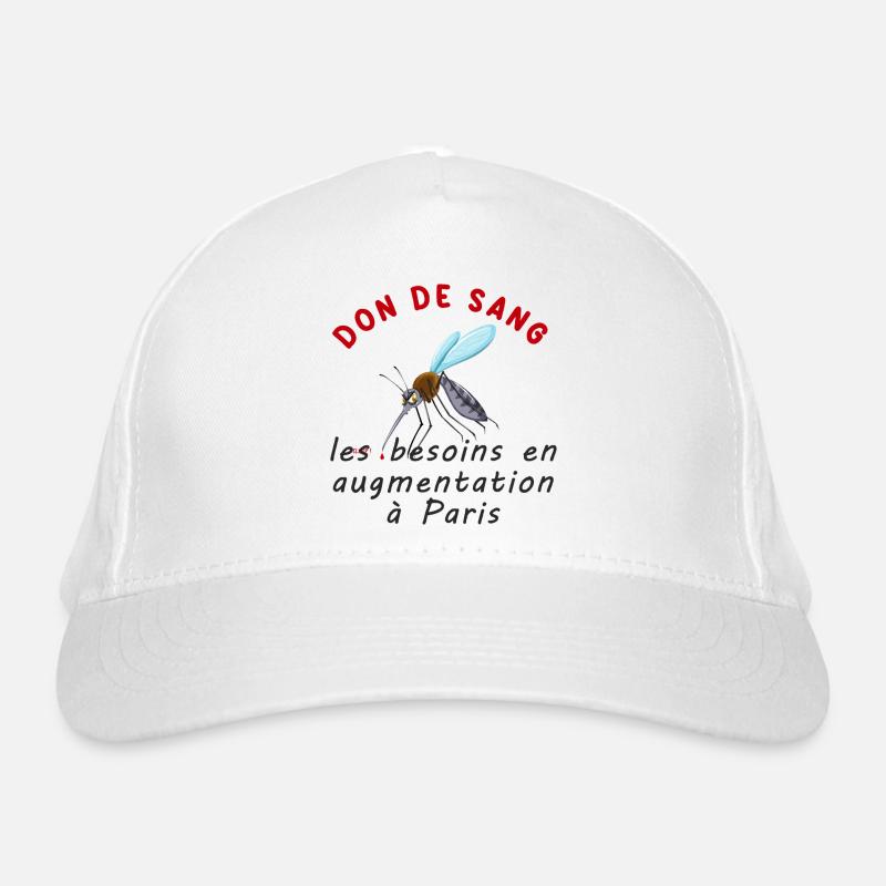 Don_de_sang_les_besoins_en_augmentation_a_Paris Casquette classique bio