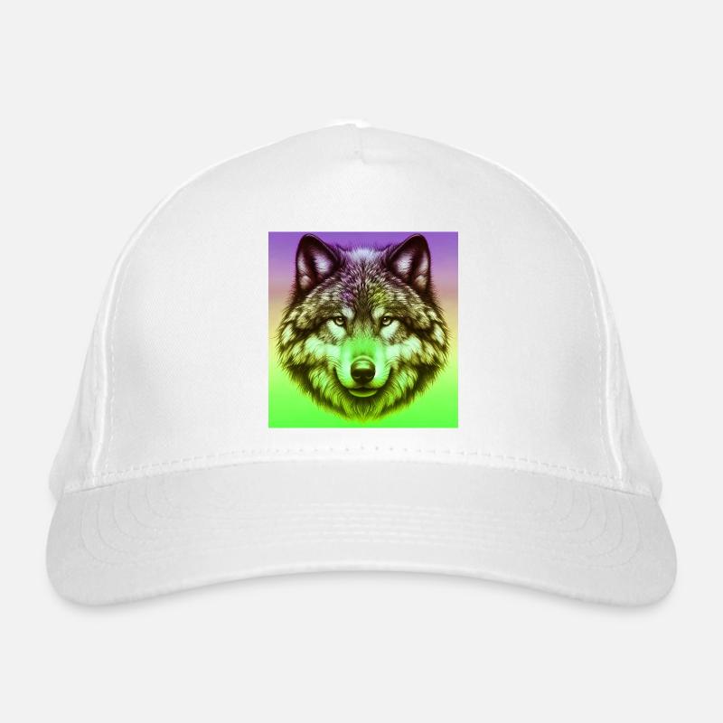 Wolf Organic Baseball Cap