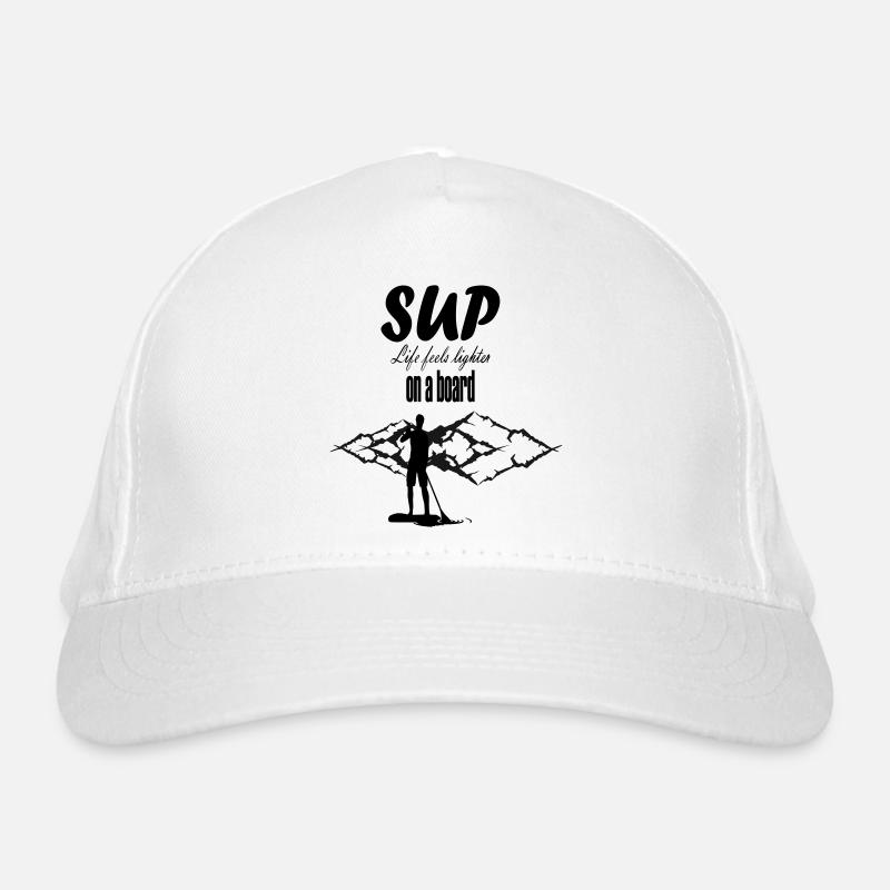 SUP Life Feels Lighter On A Board Organic Baseball Cap