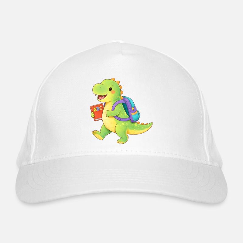 Début du livre ABC de l’école Dino Casquette classique bio