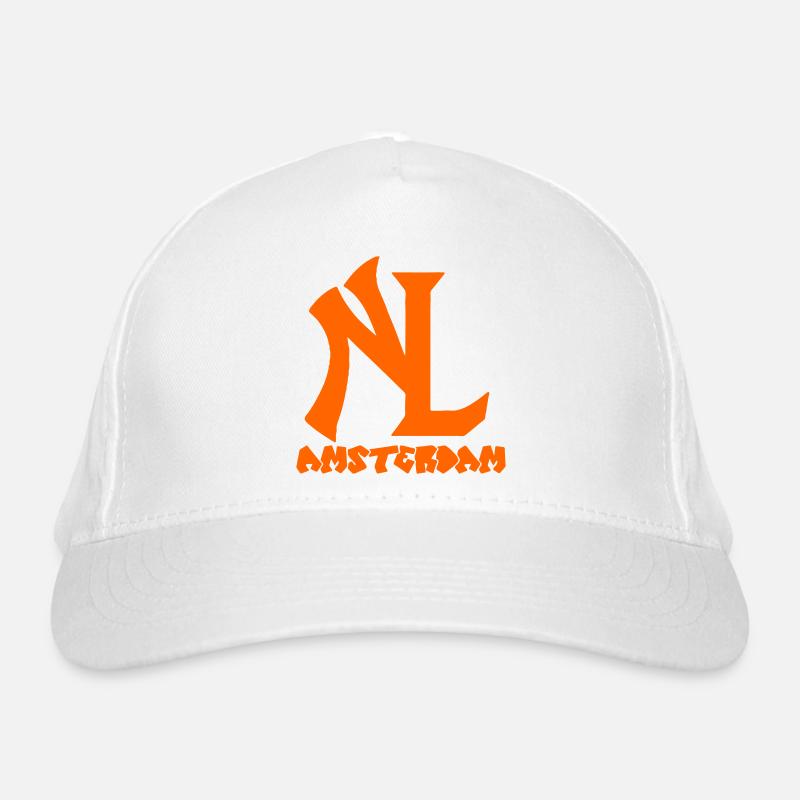 NL (AMSTERDAM) Organic Baseball Cap