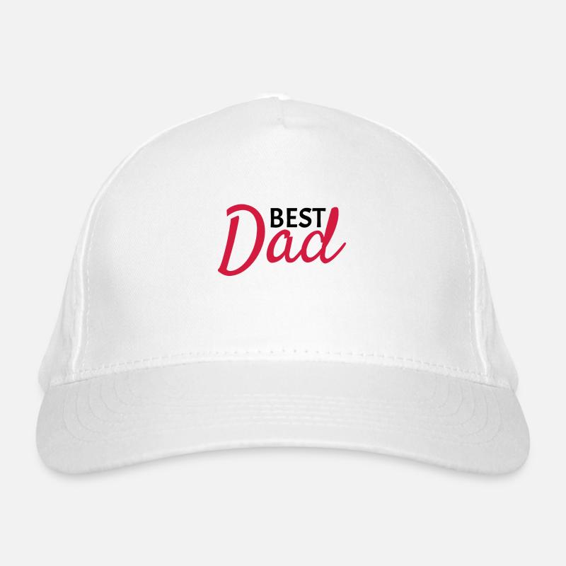 Best Dad Organic Baseball Cap