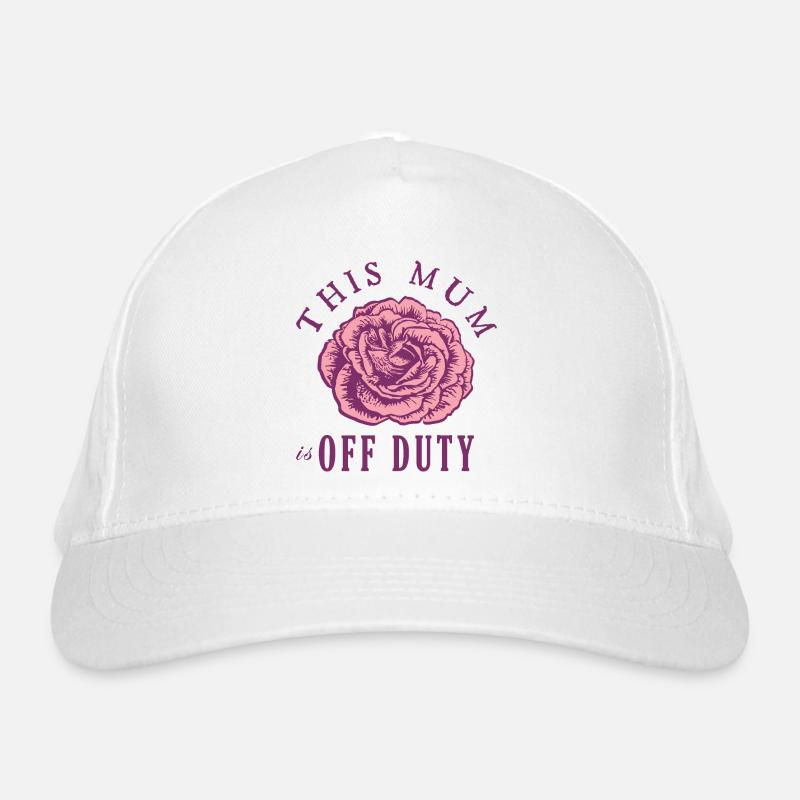 This Mum Is Off Duty Organic Baseball Cap