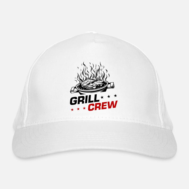 Grill Crew Grillen Bio-Baseballkappe