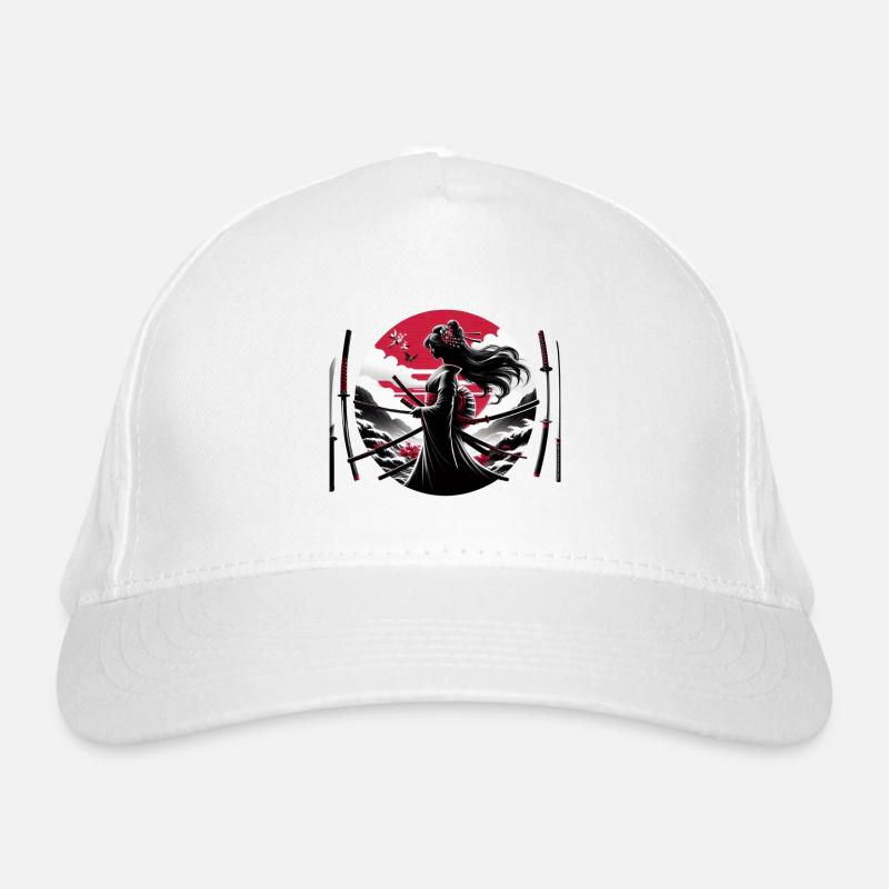 Samouraï Girl katana Casquette classique bio