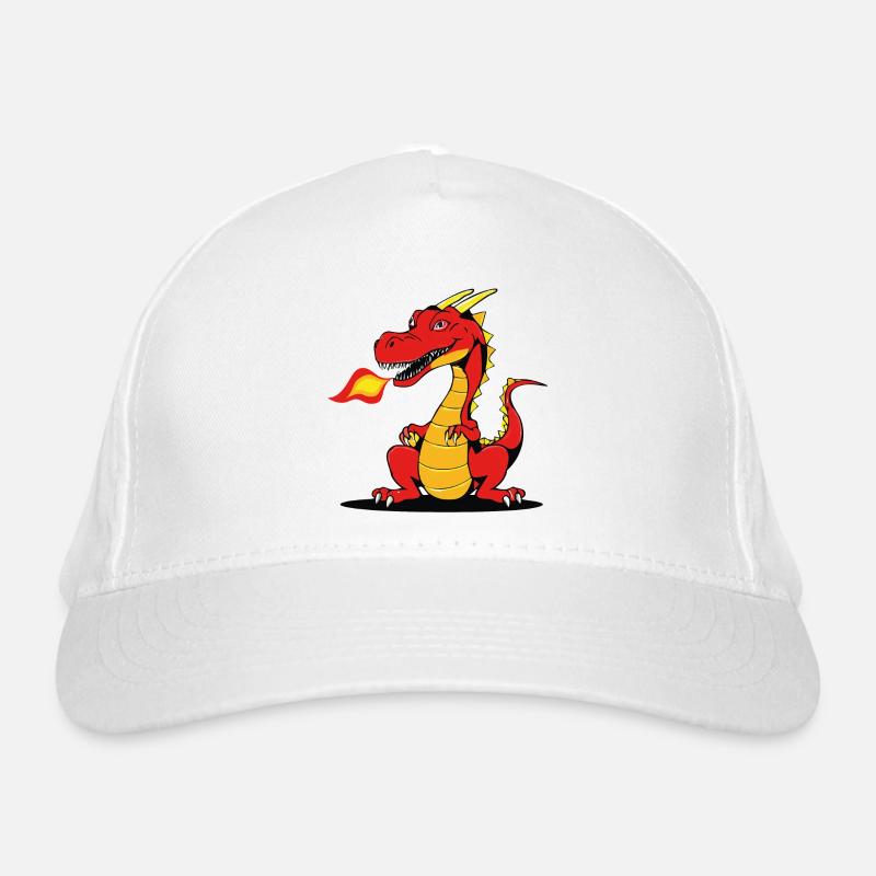 Drachenstark durch den Alltag Bio-Baseballkappe