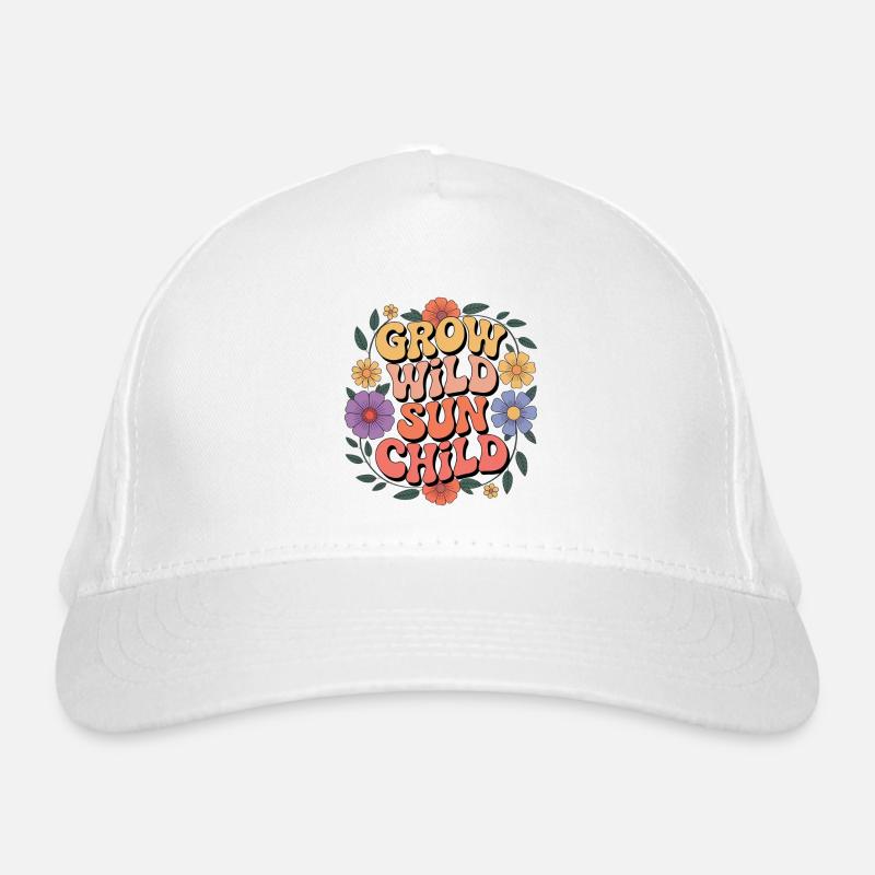 Hippie Bio-Baseballkappe