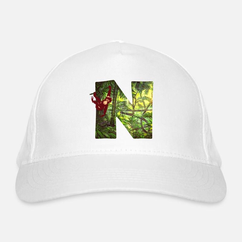 jungle avec affe n Casquette classique bio