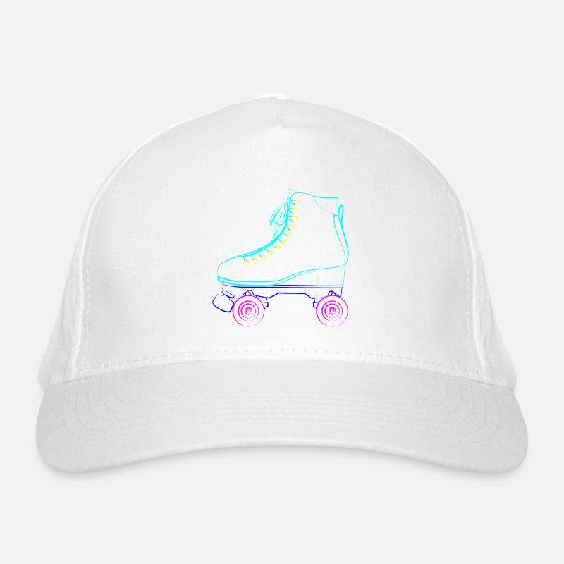 Rollschuhe, roller skates derby skate park, wrotki Casquette classique bio