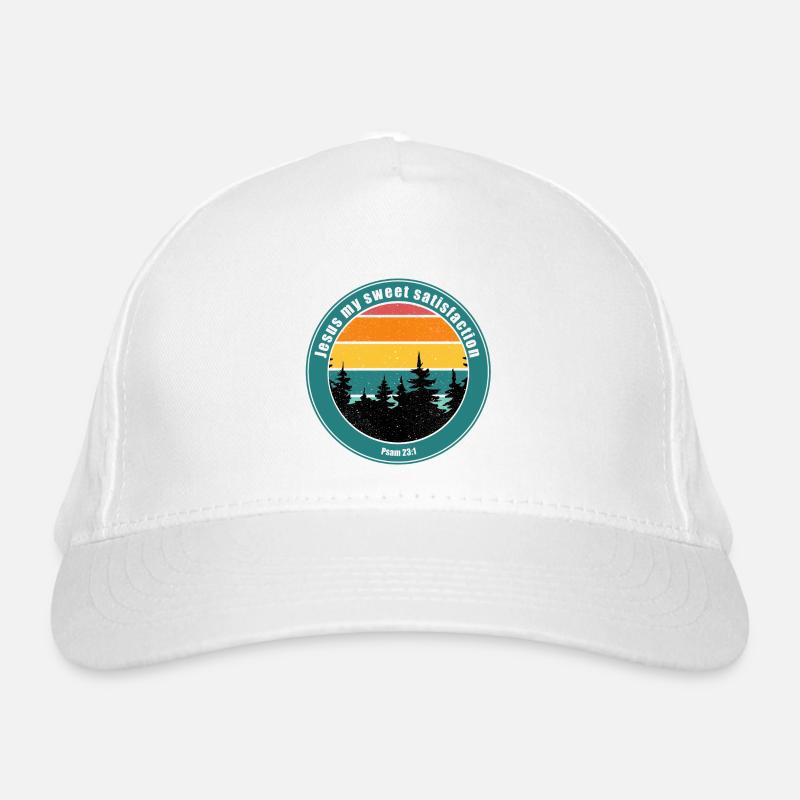 Jesus my sweet satisfaction Organic Baseball Cap