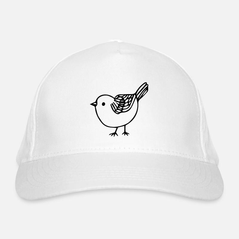 Vogel Bio-Baseballkappe