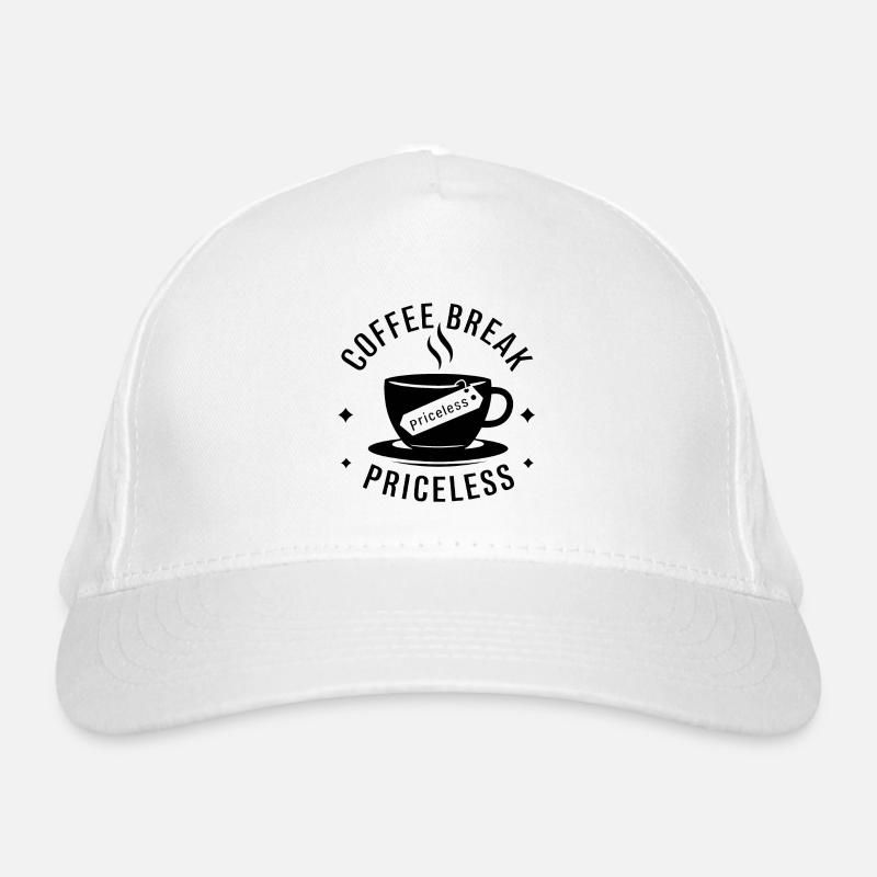 Coffee break - priceless Organic Baseball Cap