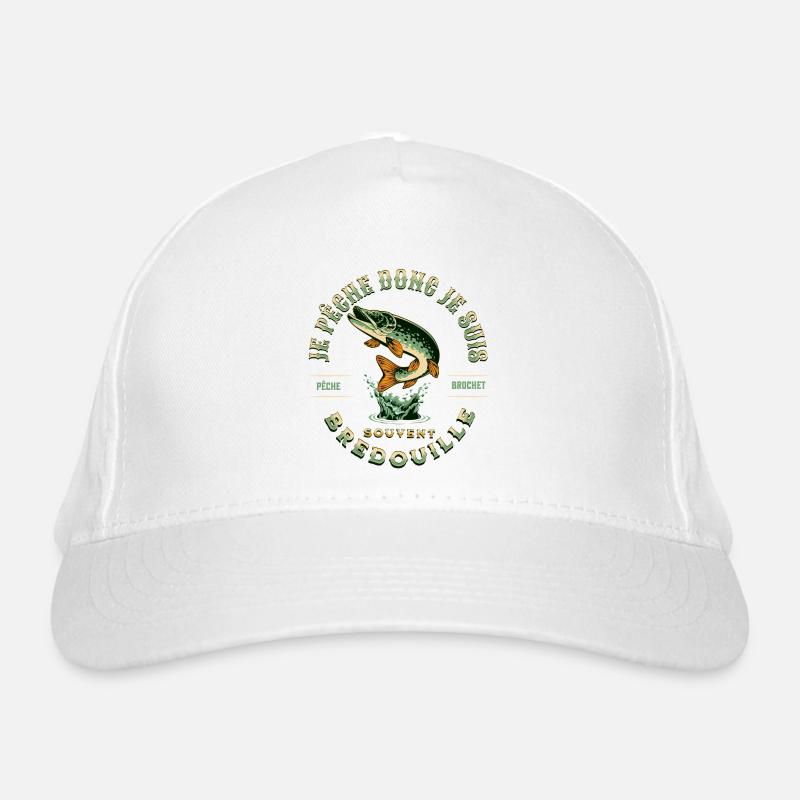 pêche souvent bredouille, cadeau pour pecheur Casquette classique bio