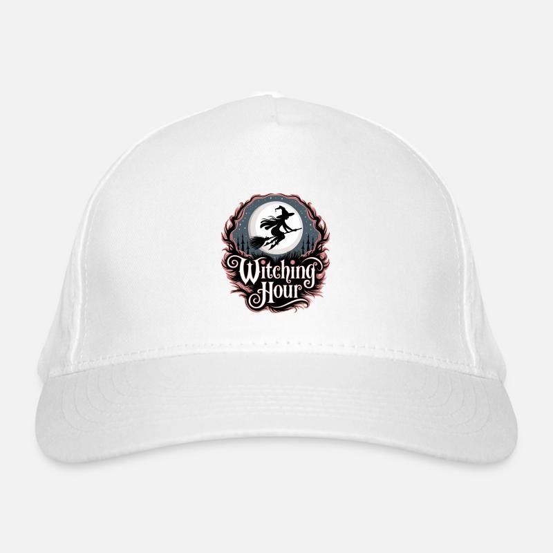 Witch at Full Moon – Witching Hour Organic Baseball Cap
