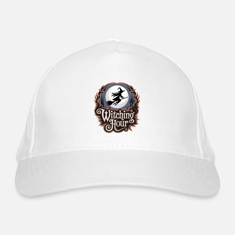 Witch at Full Moon – Witching Hour Organic Baseball Cap
