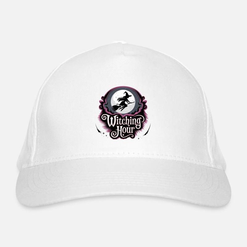 Witch at Full Moon – Witching Hour Organic Baseball Cap