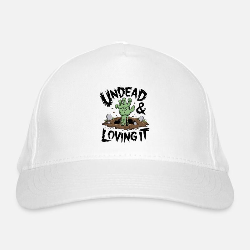 Zombie-Hand - Undead & Loving It Bio-Baseballkappe