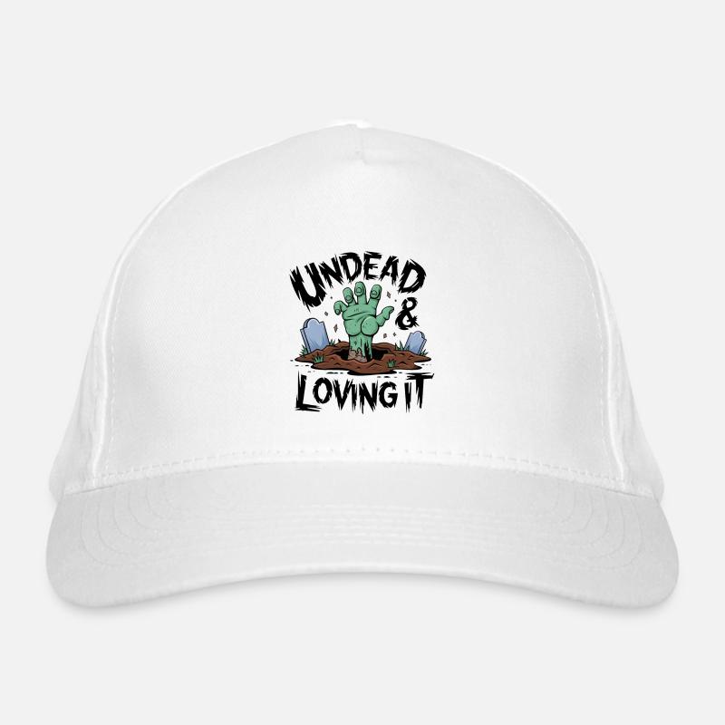 Zombie Hand - Undead & Loving It Organic Baseball Cap