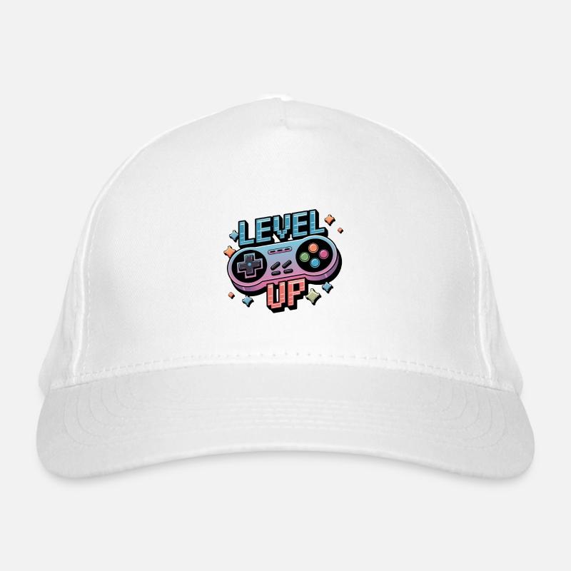 Level Up – Gaming Controller Bio-Baseballkappe