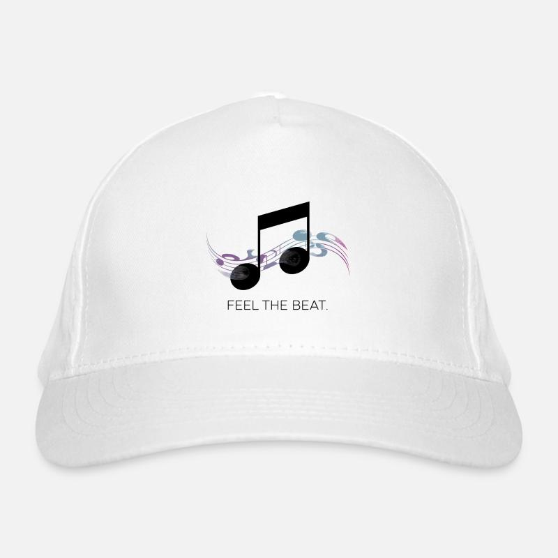 Feel the Beat – Abstract clef Organic Baseball Cap