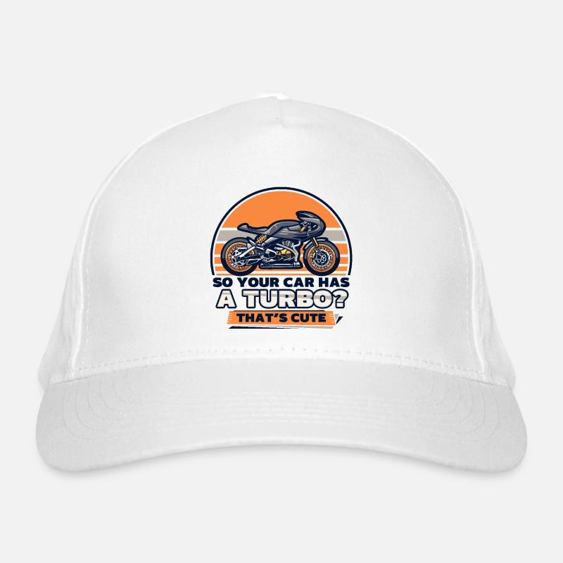 Moto de course Casquette classique bio