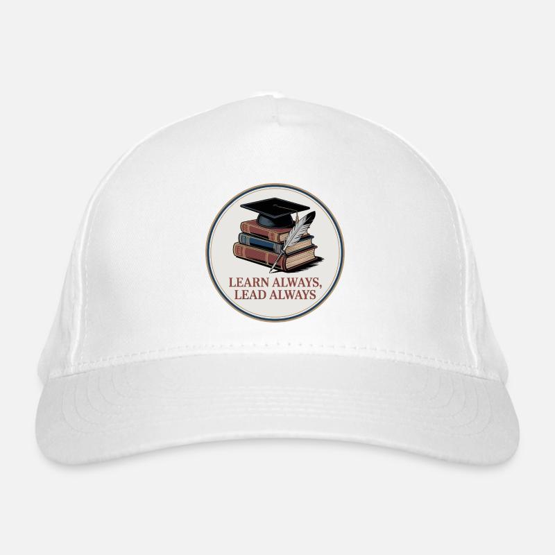 Apprendre toujours, diriger toujours Casquette classique bio